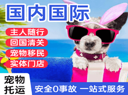 大水泊机场快运国际宠物托运 【国